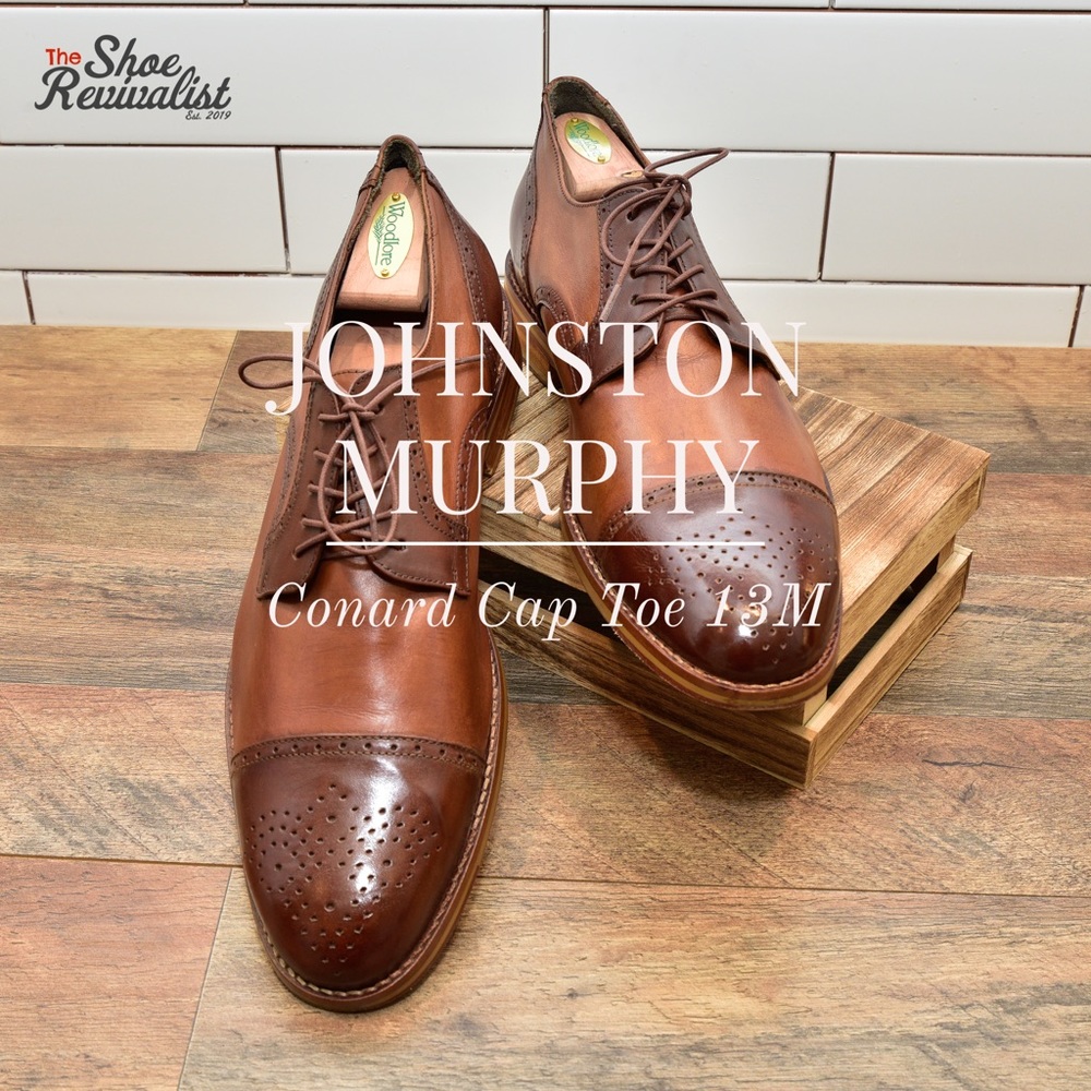 Johnston & Murphy Conard Cap Toe 13M